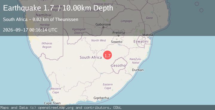 Map of South Africa