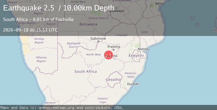 Map of South Africa