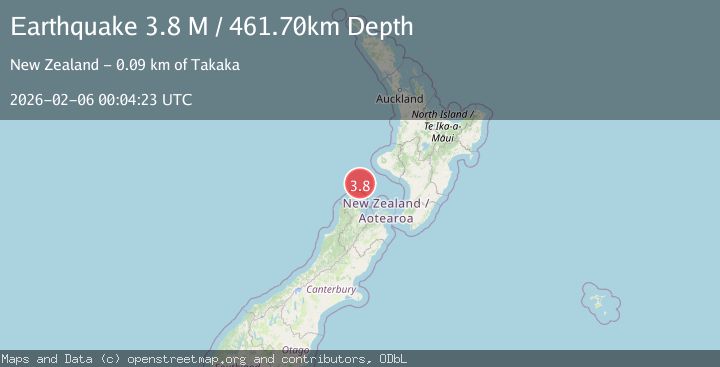 Map of Cook Strait, New Zealand