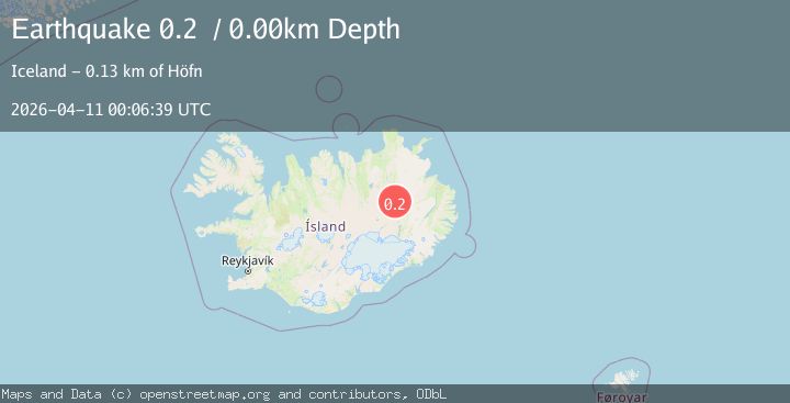 Map of Iceland