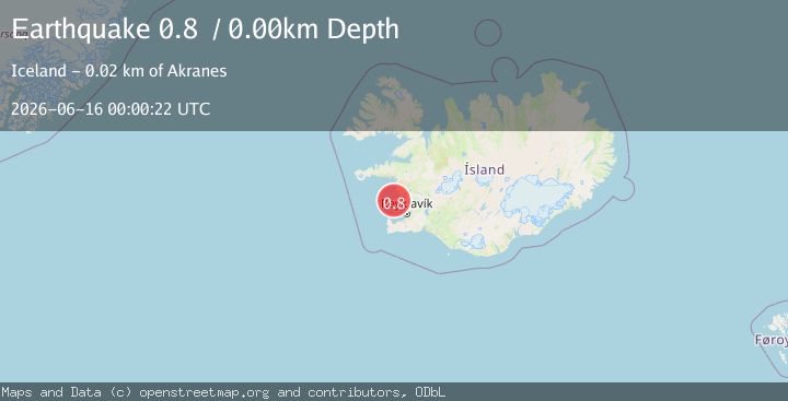 Map of Iceland