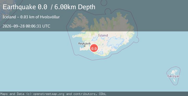 Map of Iceland