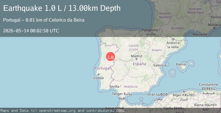 Map of Portugal