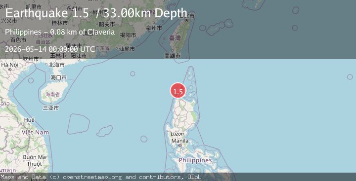 Map of Philippine Islands Region