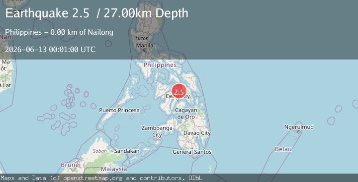 Map of Leyte, Philippines