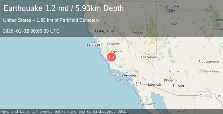 Map of Central California