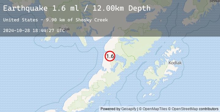 Map of 25 km SE of Egegik, Alaska