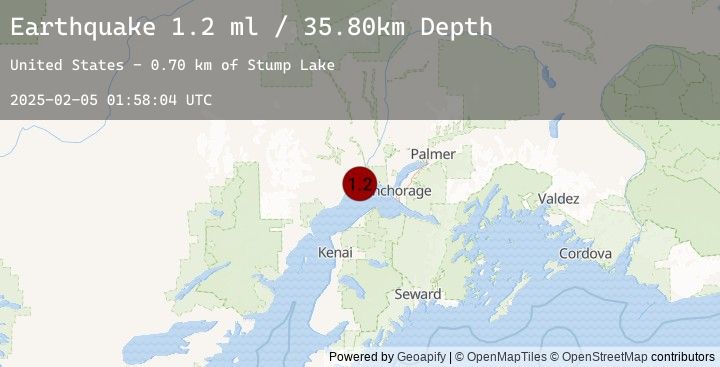Map of 25 km NE of Beluga, Alaska
