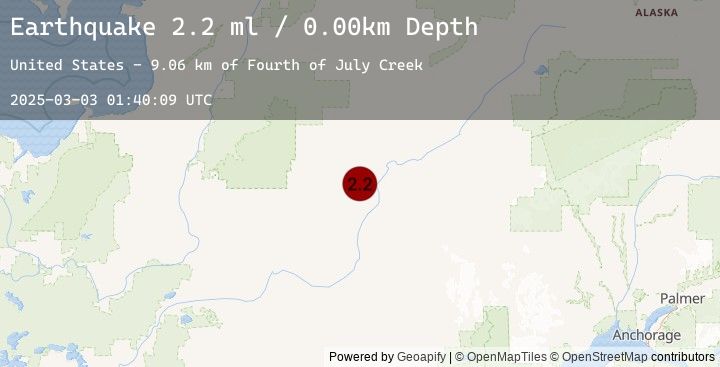 Map of 24 km SSW of Takotna, Alaska