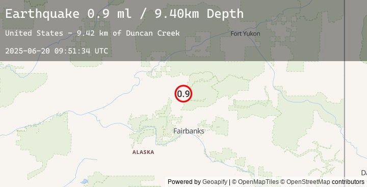 Map of 27 km E of Livengood, Alaska