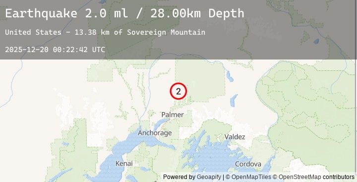 Map of 35 km N of Sutton-Alpine, Alaska
