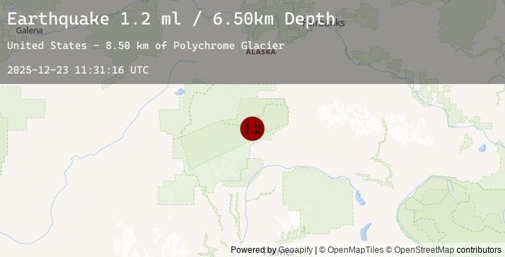 Map of 49 km W of Cantwell, Alaska