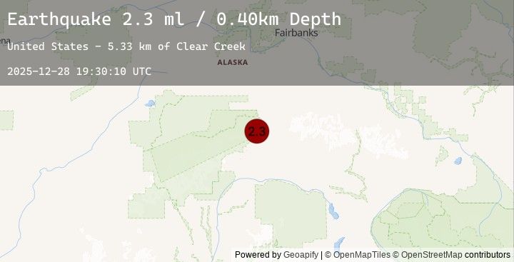 Map of 13 km N of Cantwell, Alaska