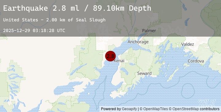 Map of 31 km W of Nikiski, Alaska