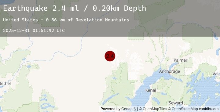 Map of 79 km ENE of Lime Village, Alaska