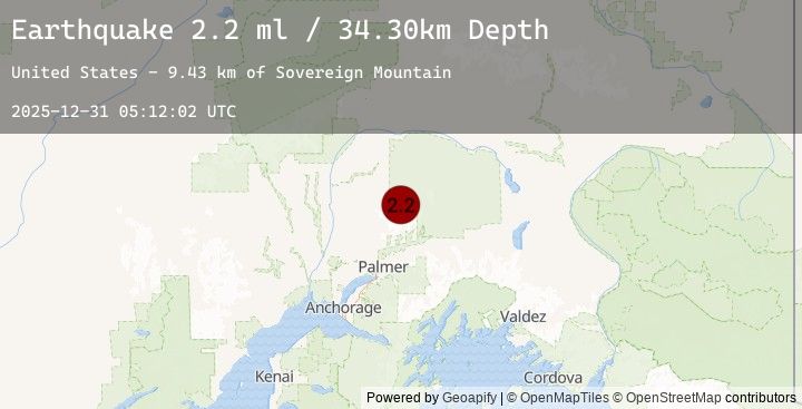 Map of 44 km N of Sutton-Alpine, Alaska