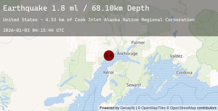 Map of 7 km W of Beluga, Alaska
