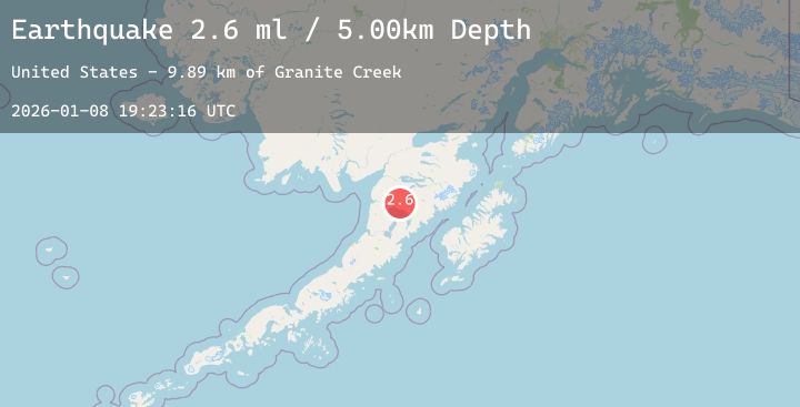Map of 56 km E of Egegik, Alaska