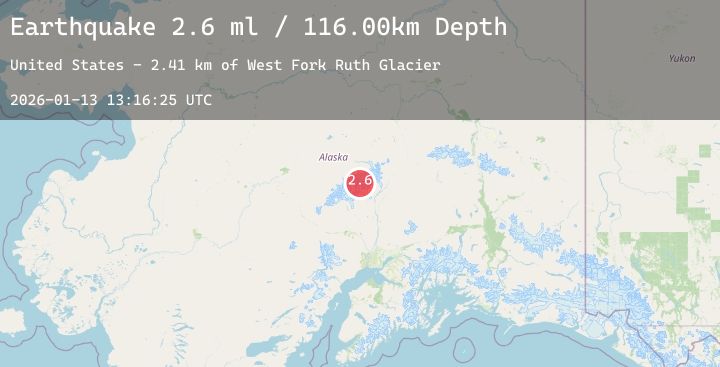 Map of 54 km N of Petersville, Alaska