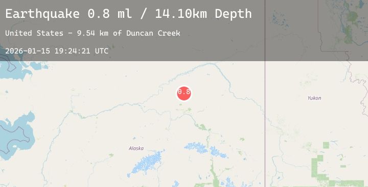 Map of 27 km E of Livengood, Alaska