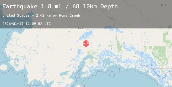 Map of 31 km NNE of Skwentna, Alaska