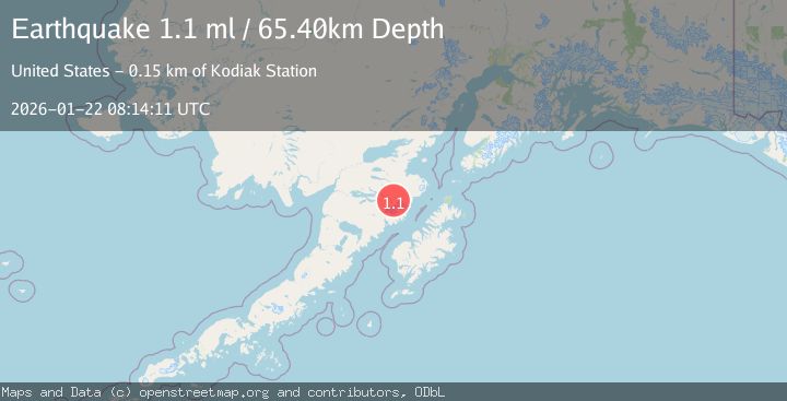 Map of 102 km S of Kokhanok, Alaska