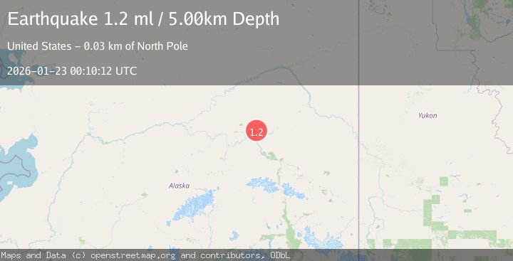 Map of 15 km ENE of Fox, Alaska