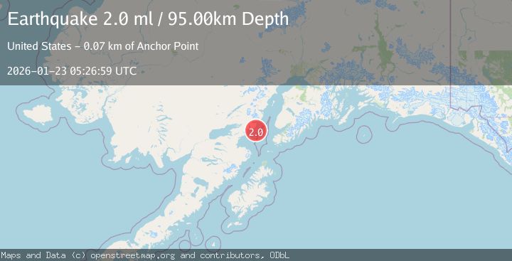 Map of 66 km ESE of Pedro Bay, Alaska
