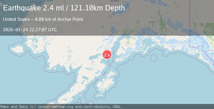 Map of 51 km E of Pedro Bay, Alaska