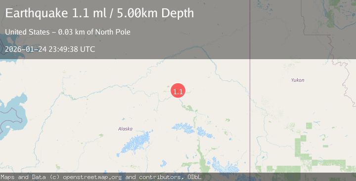 Map of 11 km ENE of Fox, Alaska
