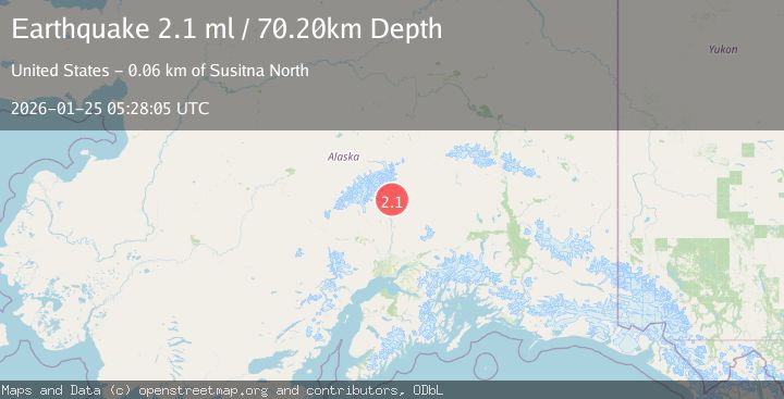 Map of 31 km N of Chase, Alaska