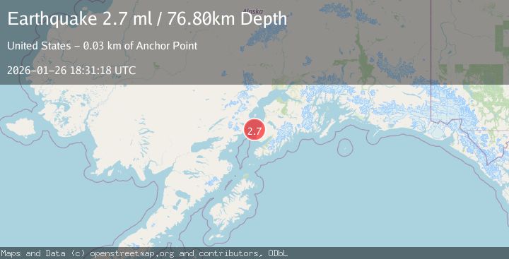 Map of 15 km NW of Happy Valley, Alaska