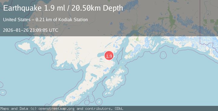 Map of 18 km SSE of Pope-Vannoy Landing, Alaska