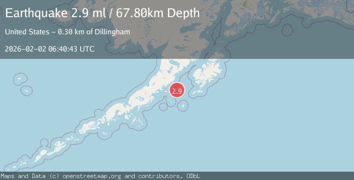 Map of 124 km SE of Ugashik, Alaska
