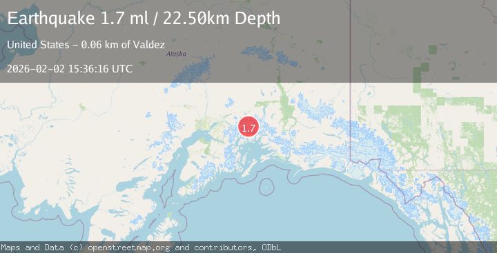 Map of 55 km S of Glacier View, Alaska