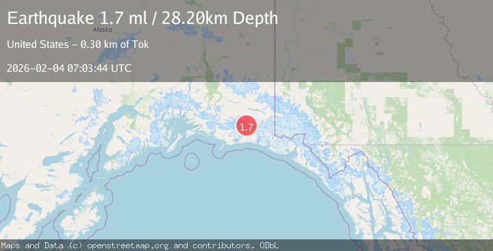 Map of 91 km S of McCarthy, Alaska