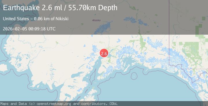 Map of 25 km ESE of Skwentna, Alaska