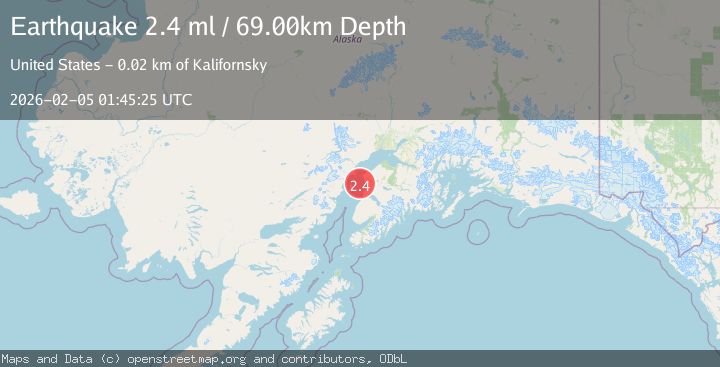 Map of 13 km W of Kenai, Alaska