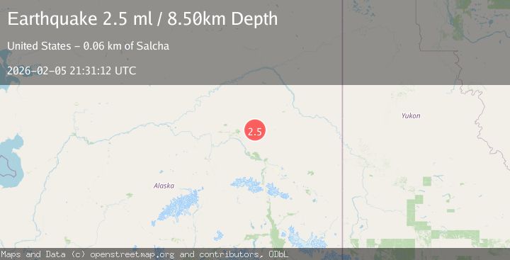 Map of 26 km ENE of Pleasant Valley, Alaska