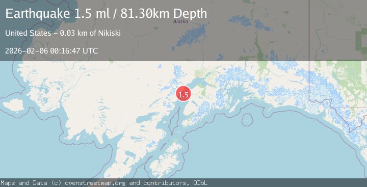 Map of 27 km W of Salamatof, Alaska
