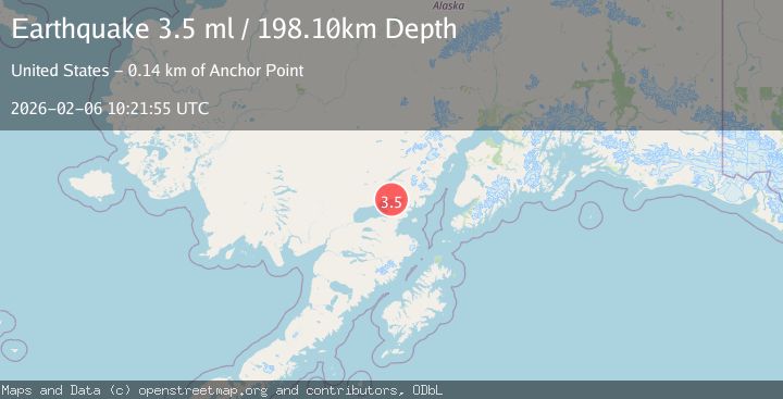 Map of 9 km WNW of Pedro Bay, Alaska