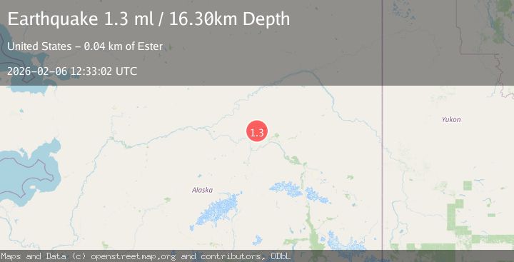 Map of 31 km ESE of Minto, Alaska