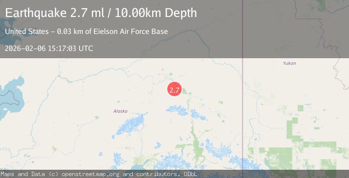 Map of 16 km SW of Salcha, Alaska