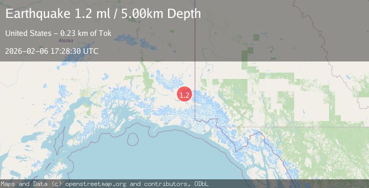 Map of 56 km E of McCarthy, Alaska