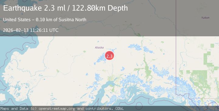 Map of 55 km N of Petersville, Alaska