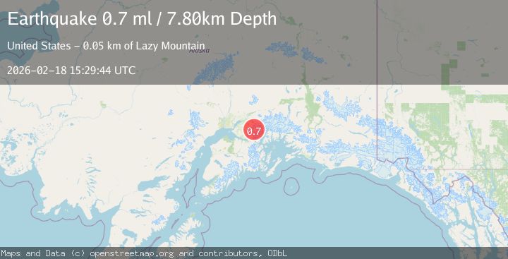 Map of 30 km SSE of Knik River, Alaska