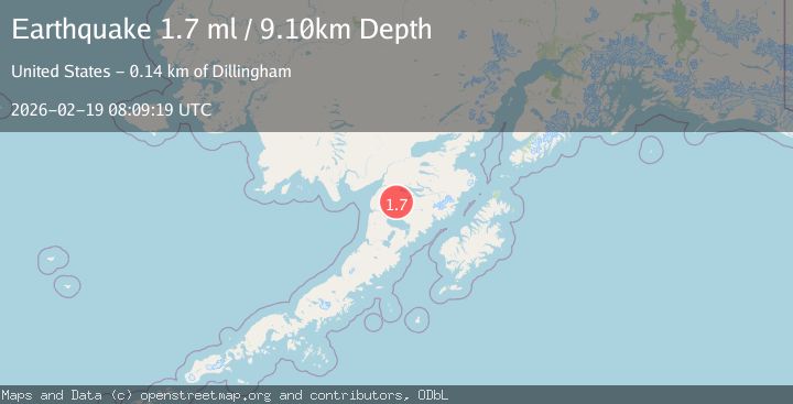 Map of 35 km SSE of King Salmon, Alaska