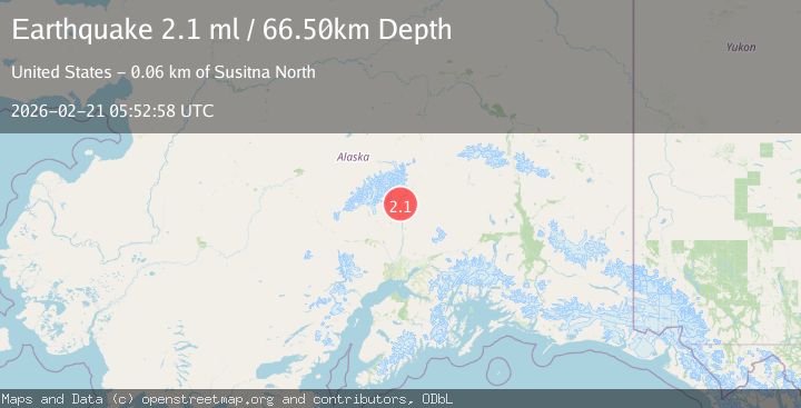 Map of 23 km N of Chase, Alaska
