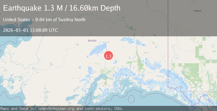Map of 28 km ENE of Chase, Alaska