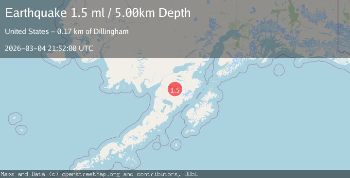 Map of 56 km ESE of King Salmon, Alaska